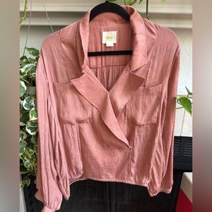 Anthropologie - Maeve Paisley Western Top